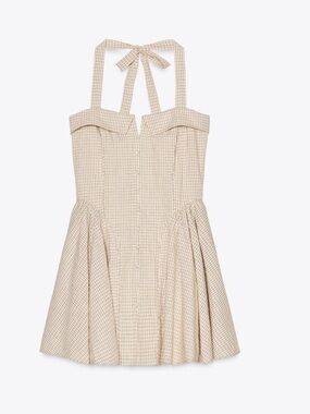 Zara halter dress